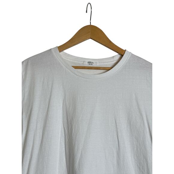 Advocate the Label Women's Short Sleeve The Perfect Pullover Tee Size XL White - Picture 4 of 8